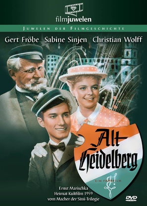 Alt Heidelberg - German DVD movie cover (thumbnail)