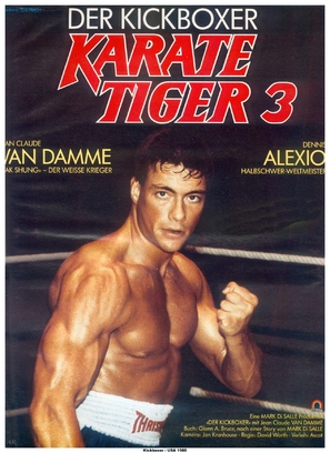 Kickboxer - German Movie Poster (thumbnail)