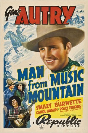 Man from Music Mountain - Movie Poster (thumbnail)