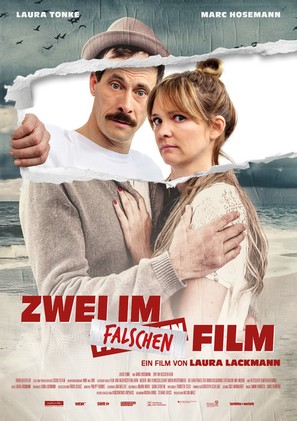 Zwei im falschen Film - German Movie Poster (thumbnail)