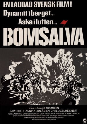 Bomsalva - Swedish Movie Poster (thumbnail)