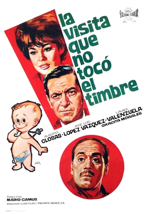 La visita que no toc&oacute; el timbre - Spanish Movie Poster (thumbnail)