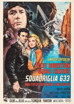 633 Squadron - Italian Movie Poster (thumbnail)