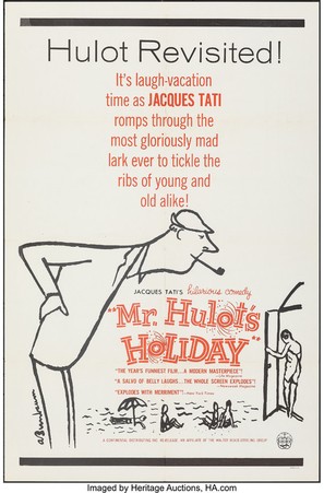 Les vacances de Monsieur Hulot - Re-release movie poster (thumbnail)