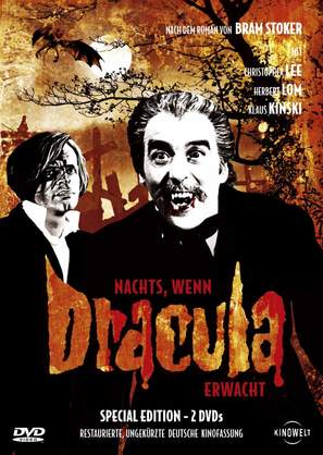 Nachts, wenn Dracula erwacht - German DVD movie cover (thumbnail)