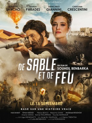 De Sable et de Feu - French Movie Poster (thumbnail)