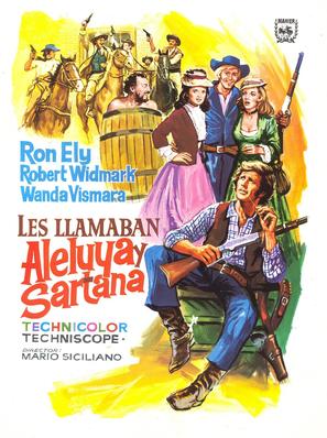 Alleluja e Sartana figli di... Dio - Spanish Movie Poster (thumbnail)