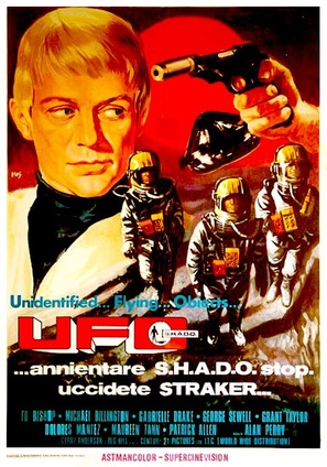 UFO... annientare S.H.A.D.O. stop. Uccidete Straker... - Italian Movie Poster (thumbnail)