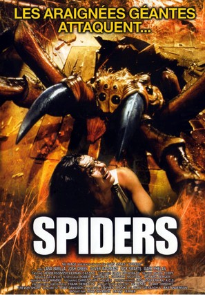 Spiders - French DVD movie cover (thumbnail)