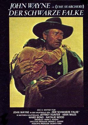 The Searchers - German Movie Poster (thumbnail)