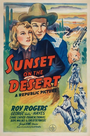 Sunset on the Desert - Movie Poster (thumbnail)