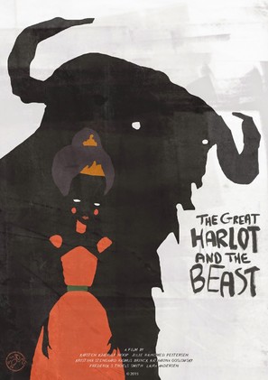 The Great Harlot and the Beast - Danish Movie Poster (thumbnail)