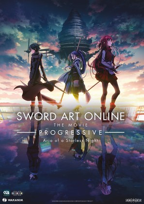 Gekij&ocirc;ban Sword Art Online Progressive Hoshi naki yoru no Aria - French Movie Poster (thumbnail)