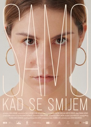 Samo kad se smijem - Croatian Movie Poster (thumbnail)