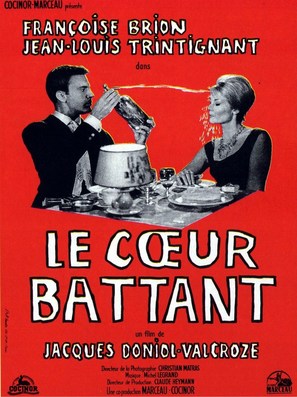 Le coeur battant - French Movie Poster (thumbnail)
