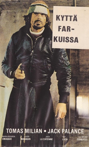 Squadra antiscippo - Finnish VHS movie cover (thumbnail)