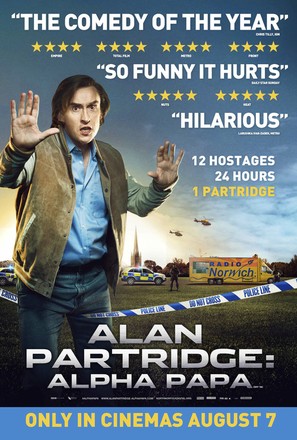 Alan Partridge: Alpha Papa - British Movie Poster (thumbnail)