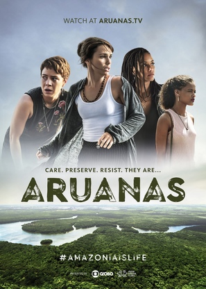 &quot;Aruanas&quot; - Brazilian Movie Poster (thumbnail)