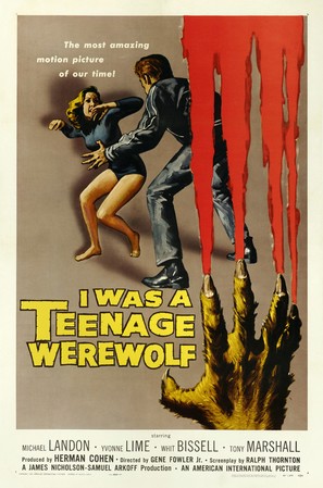 I Was a Teenage Werewolf - Movie Poster (thumbnail)