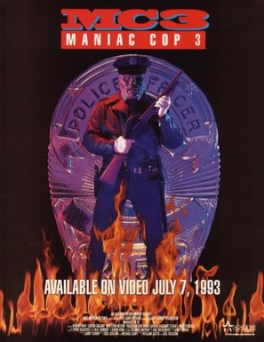 Maniac Cop 3: Badge of Silence - Movie Poster (thumbnail)