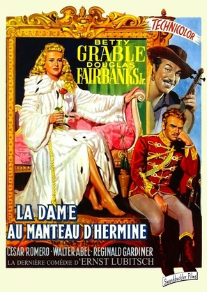 That Lady in Ermine - French Movie Poster (thumbnail)
