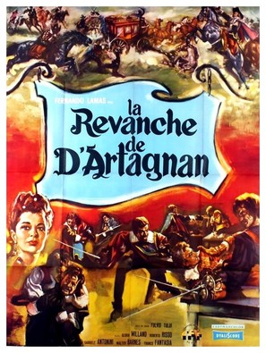 D&#039;Artagnan contro i 3 moschettieri - French Movie Poster (thumbnail)