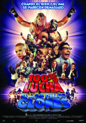 100% lucha, el amo de los clones - Argentinian Movie Poster (thumbnail)