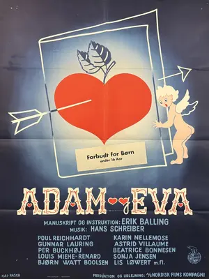 Adam og Eva Poster