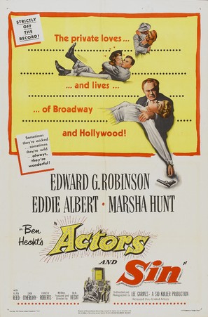 Actor's and Sin - Movie Poster (thumbnail)