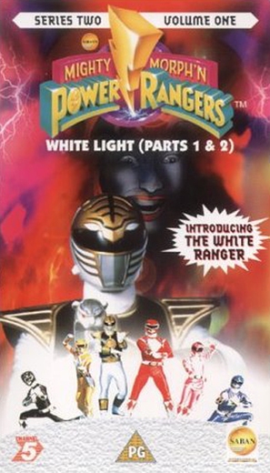 &quot;Mighty Morphin&#039; Power Rangers&quot; - British VHS movie cover (thumbnail)