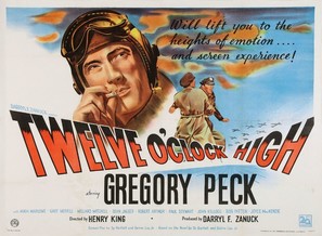 Twelve O&#039;Clock High - British Theatrical movie poster (thumbnail)