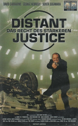 Distant Justice - German VHS movie cover (thumbnail)