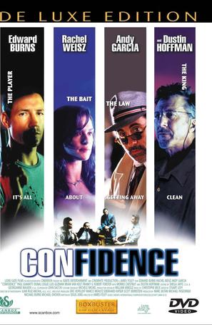 Confidence - Danish DVD movie cover (thumbnail)