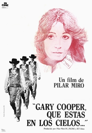 Gary Cooper, que est&aacute;s en los cielos - Spanish Movie Poster (thumbnail)