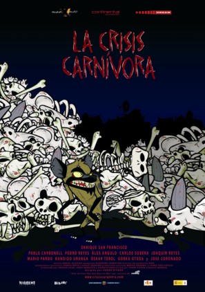 La crisis carn&iacute;&shy;vora - Spanish Movie Poster (thumbnail)