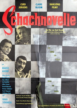 Schachnovelle - German Movie Poster (thumbnail)