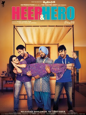 Heer &amp; Hero - Indian Movie Poster (thumbnail)