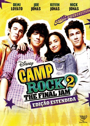 Camp Rock 2 - Brazilian DVD movie cover (thumbnail)