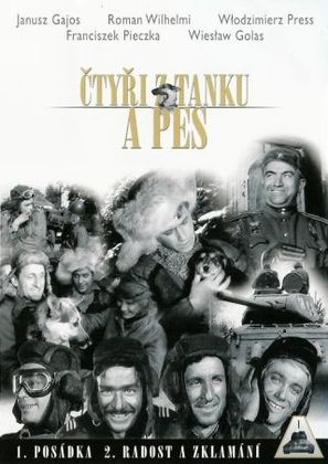 &quot;Czterej pancerni i pies&quot; - Czech DVD movie cover (thumbnail)