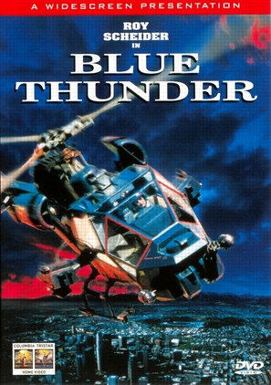 Blue Thunder - DVD movie cover (thumbnail)