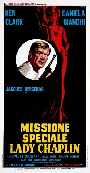 Missione speciale Lady Chaplin - Italian Movie Poster (thumbnail)