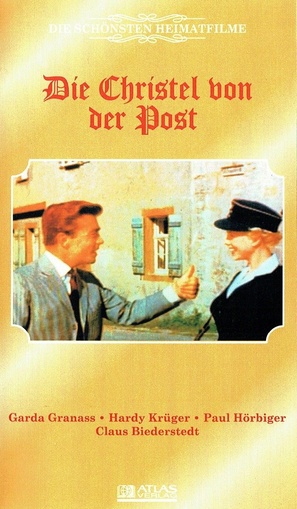 Die Christel von der Post - German VHS movie cover (thumbnail)