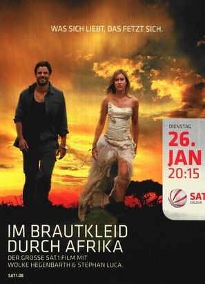 Im Brautkleid durch Afrika - German Movie Poster (thumbnail)