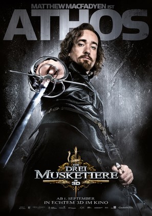 The Three Musketeers - German Movie Poster (thumbnail)