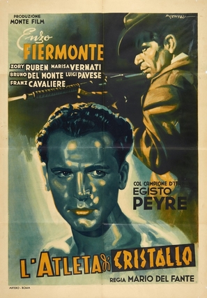 L&#039;atleta di cristallo - Italian Movie Poster (thumbnail)