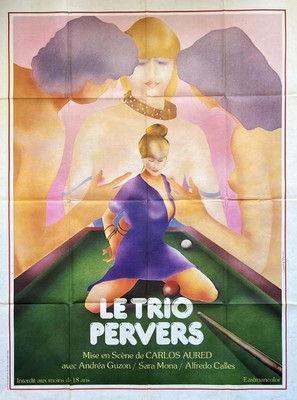 La fr&iacute;gida y la viciosa - French Movie Poster (thumbnail)