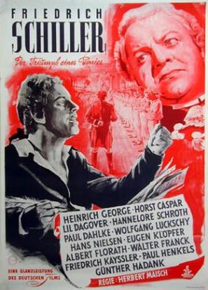 Friedrich Schiller - Der Triumph eines Genies - German Movie Poster (thumbnail)