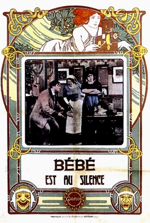 B&eacute;b&eacute; est au silence - French Movie Poster (thumbnail)