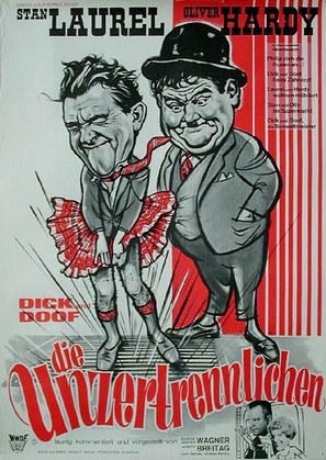 Dick und Doof, die Unzertrennlichen - German Movie Poster (thumbnail)