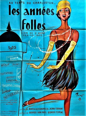 Les ann&eacute;es folles - French Movie Poster (thumbnail)